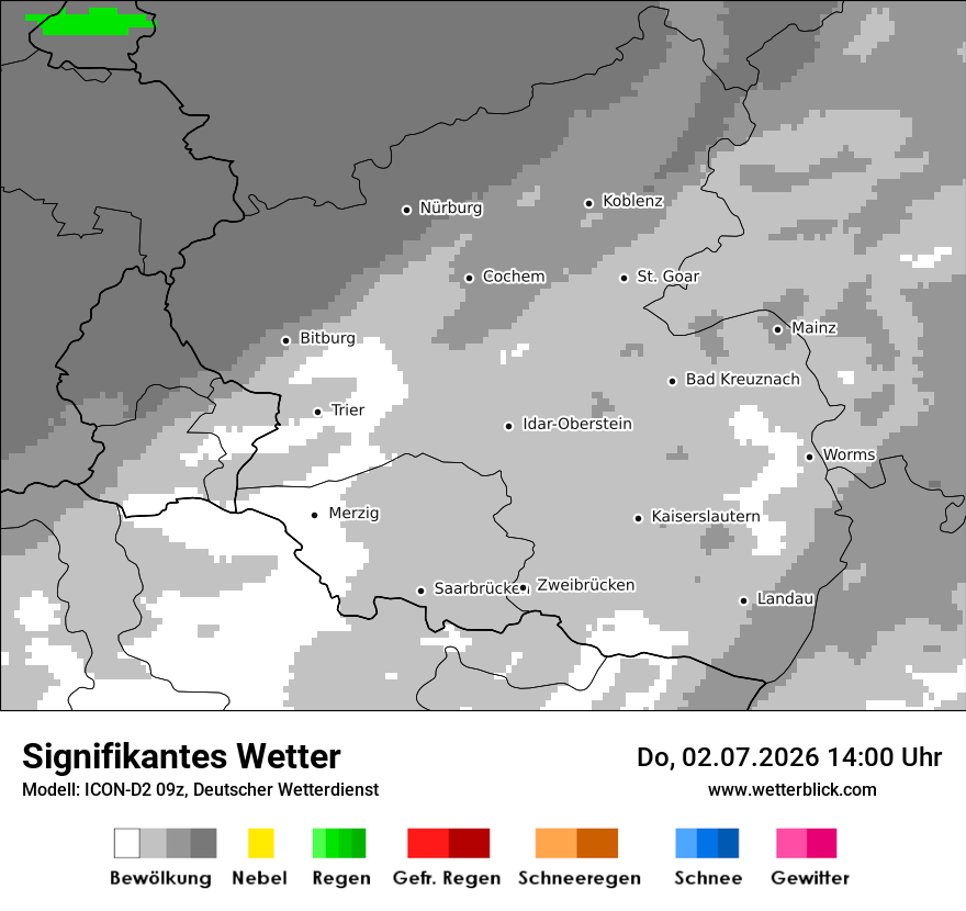 Signifikantes Wetter