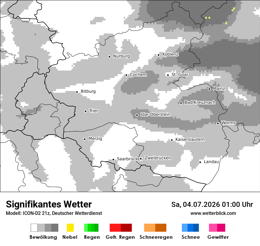 Signifikantes Wetter