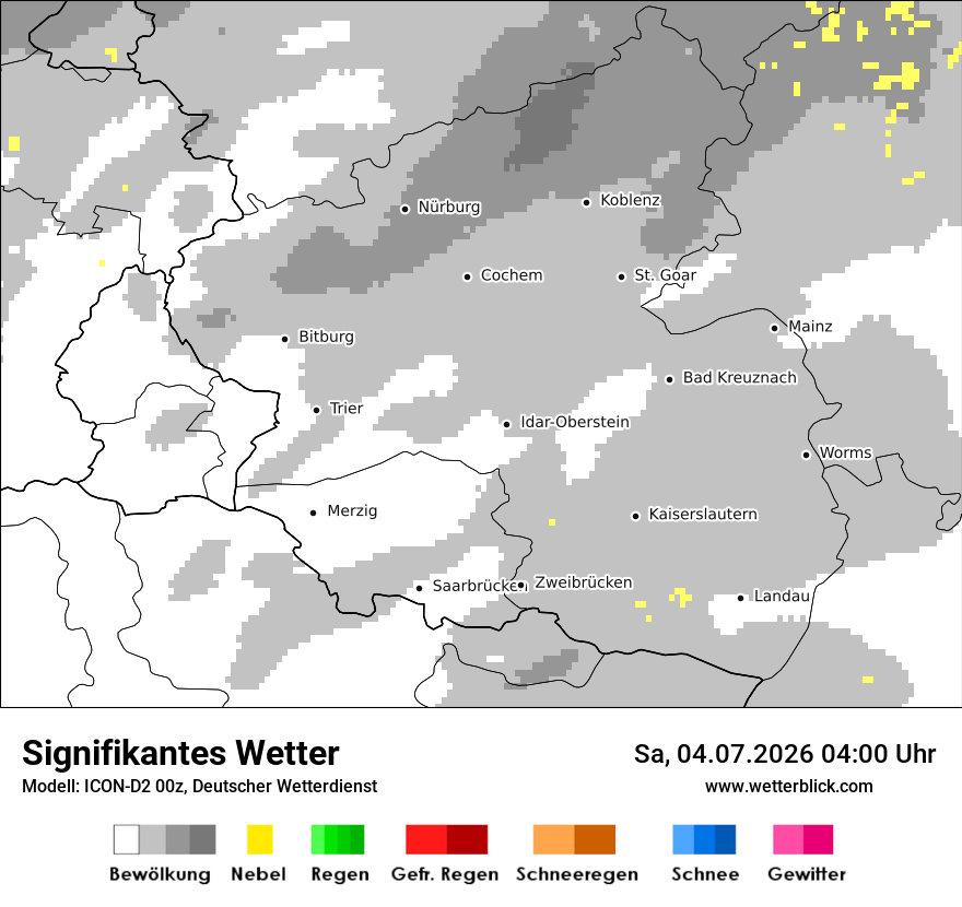 Signifikantes Wetter