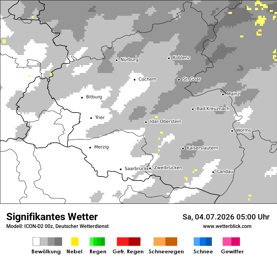 Signifikantes Wetter