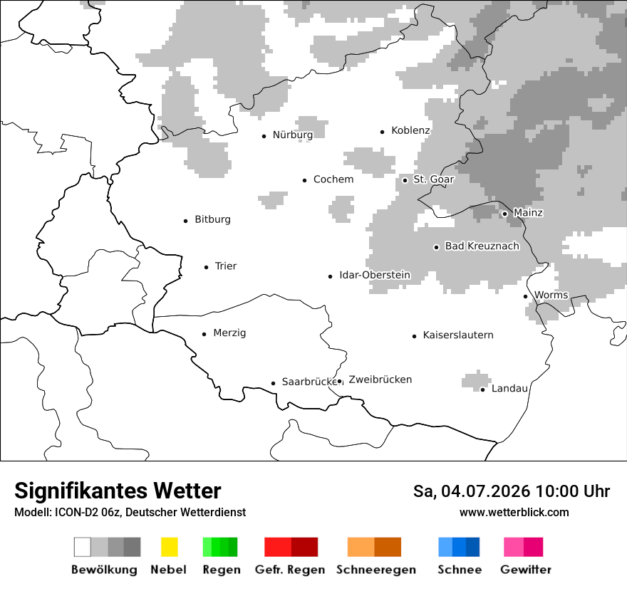 Signifikantes Wetter