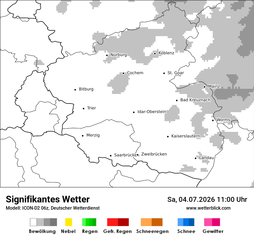 Signifikantes Wetter