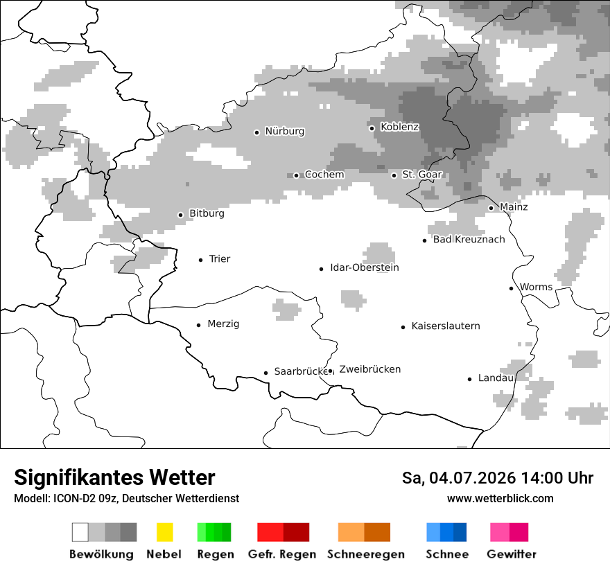 Signifikantes Wetter