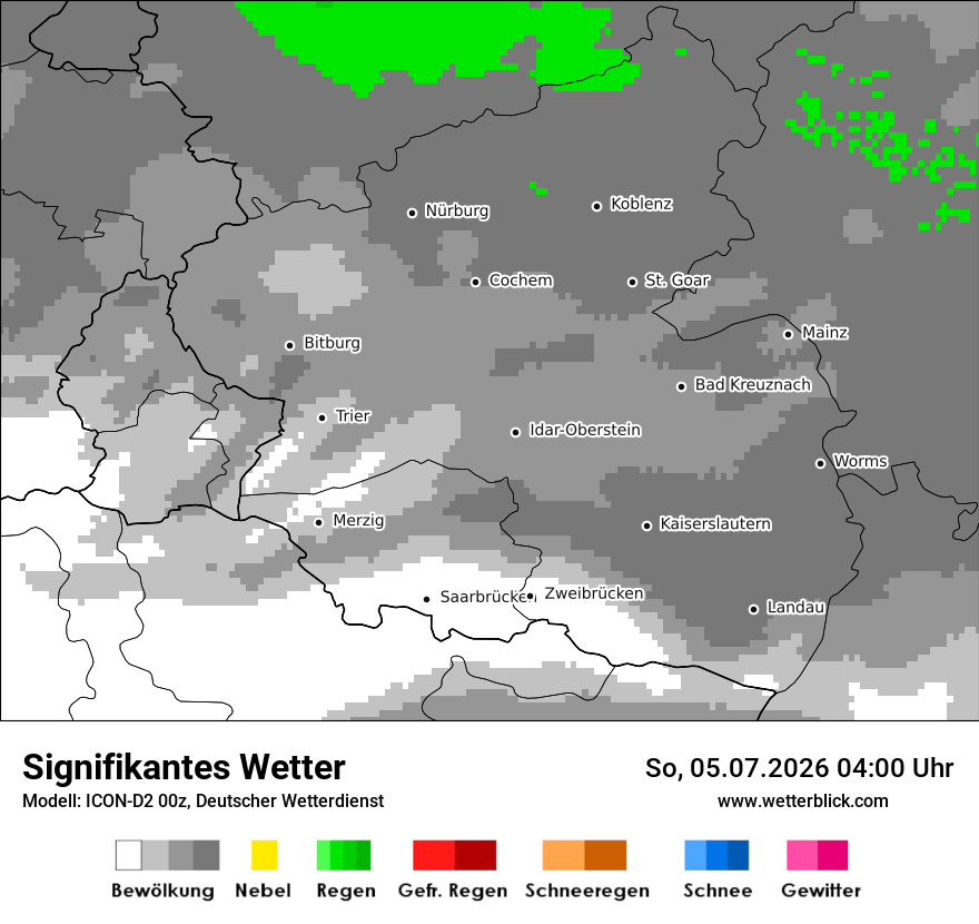 Signifikantes Wetter