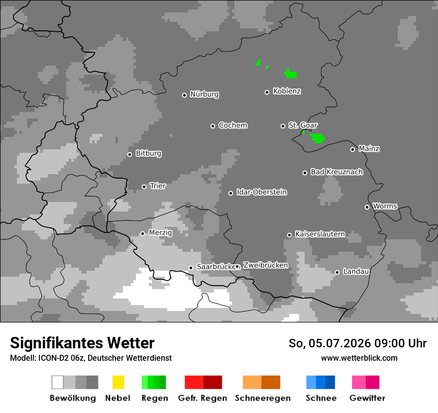 Signifikantes Wetter