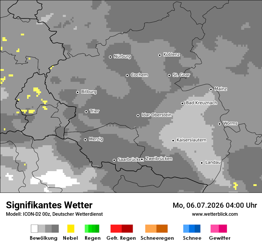Signifikantes Wetter