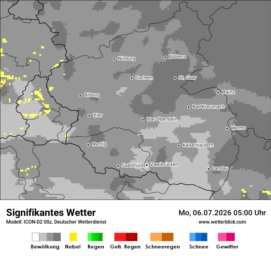 Signifikantes Wetter
