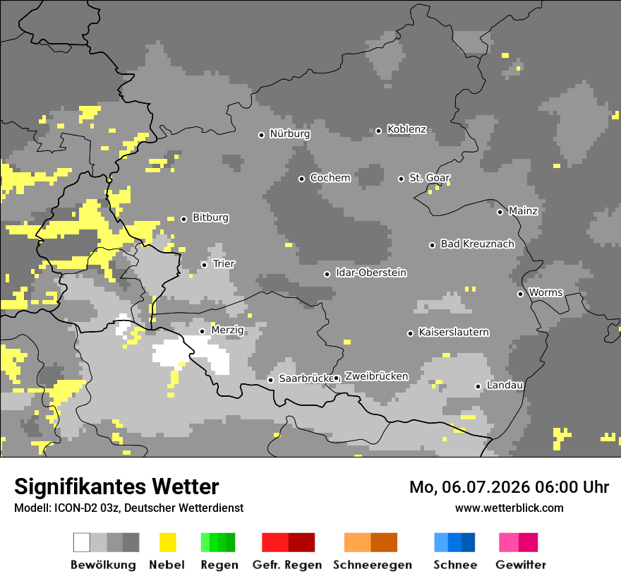 Signifikantes Wetter