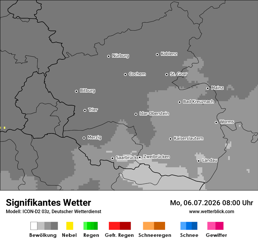 Signifikantes Wetter