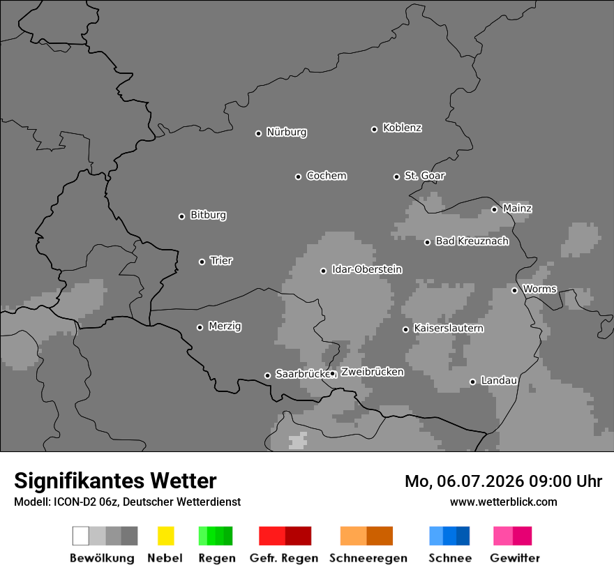 Signifikantes Wetter