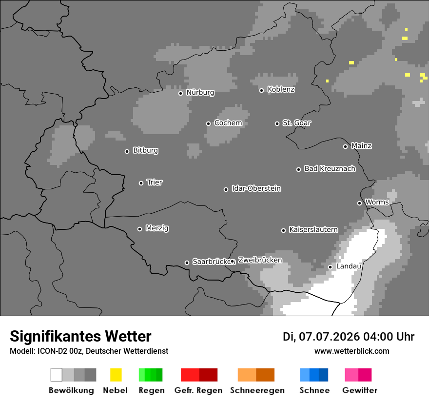 Signifikantes Wetter