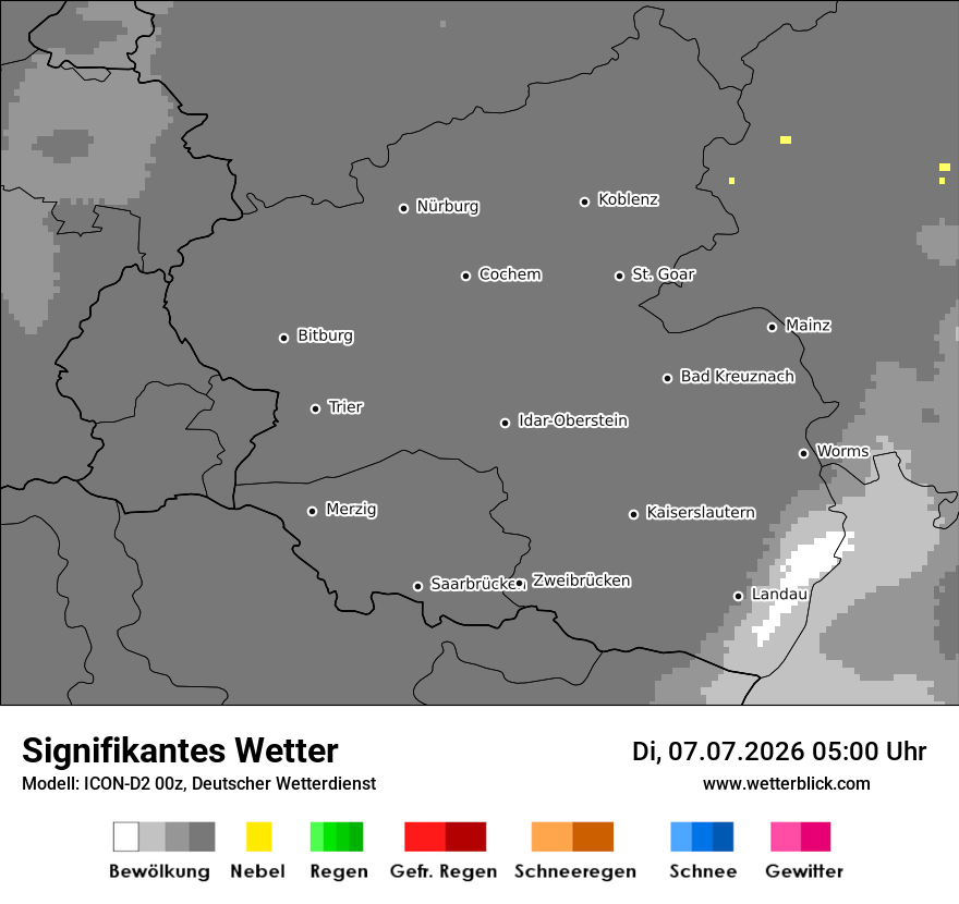 Signifikantes Wetter