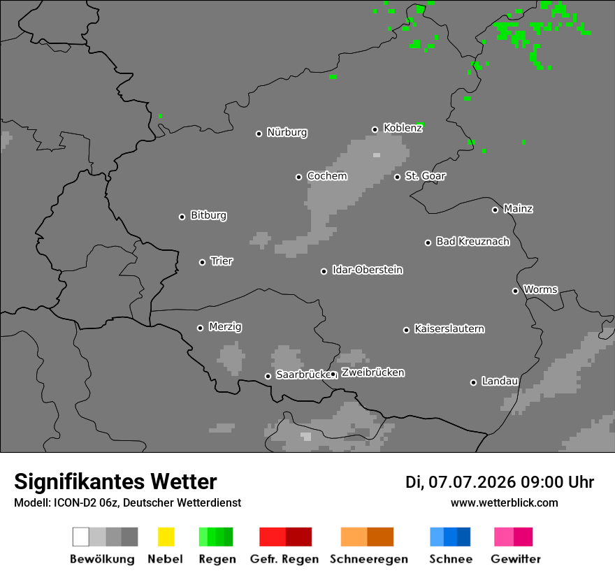 Signifikantes Wetter