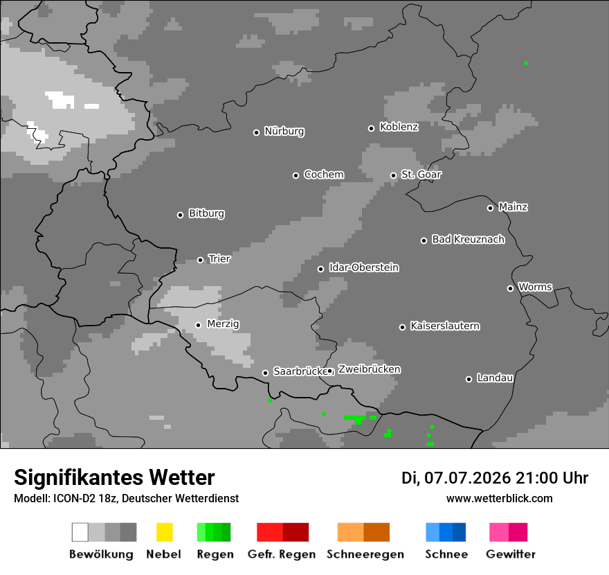Signifikantes Wetter
