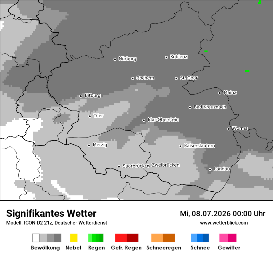 Signifikantes Wetter