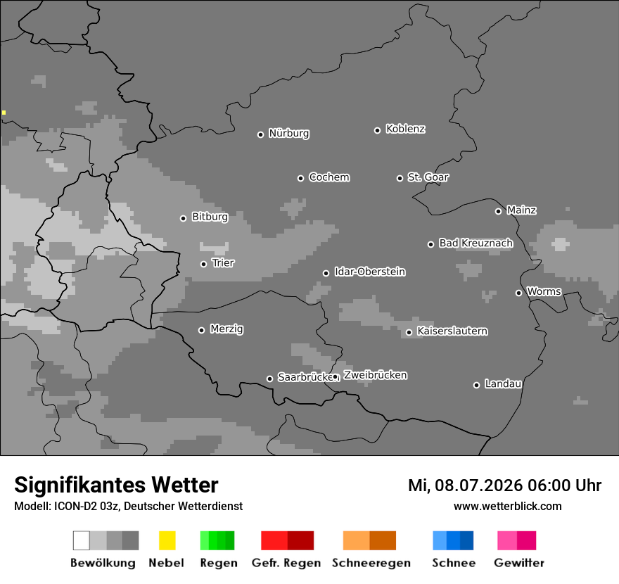Signifikantes Wetter