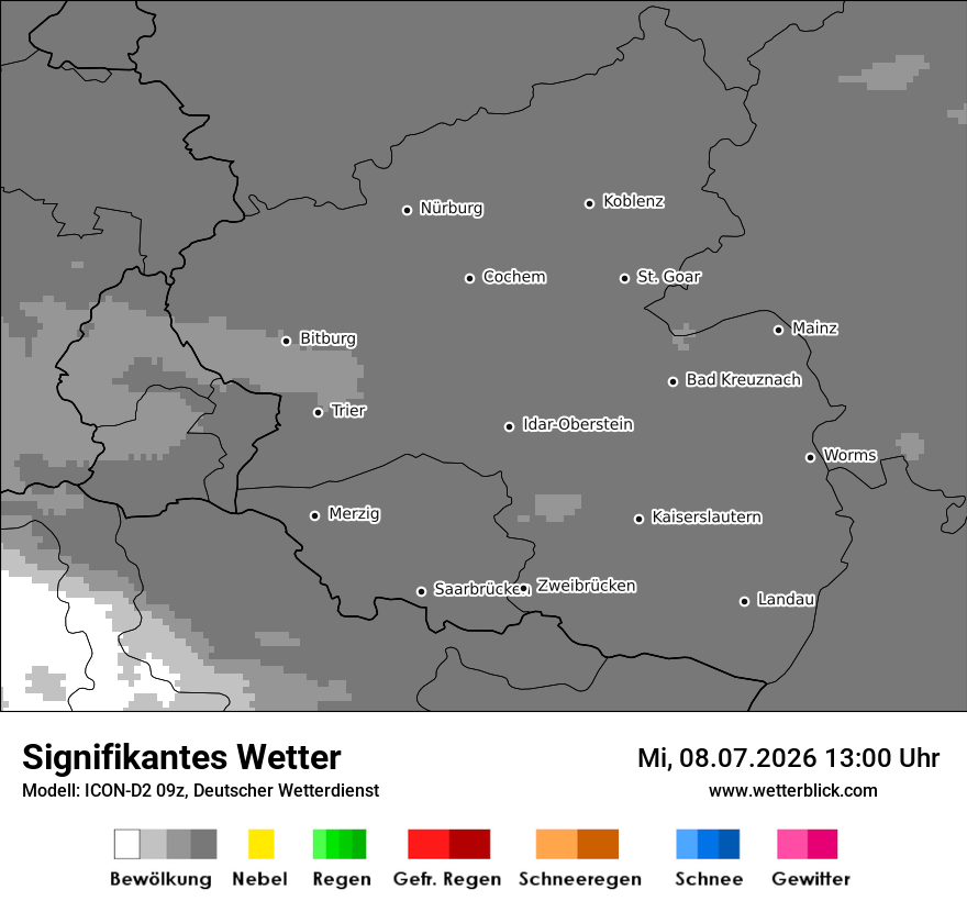 Signifikantes Wetter