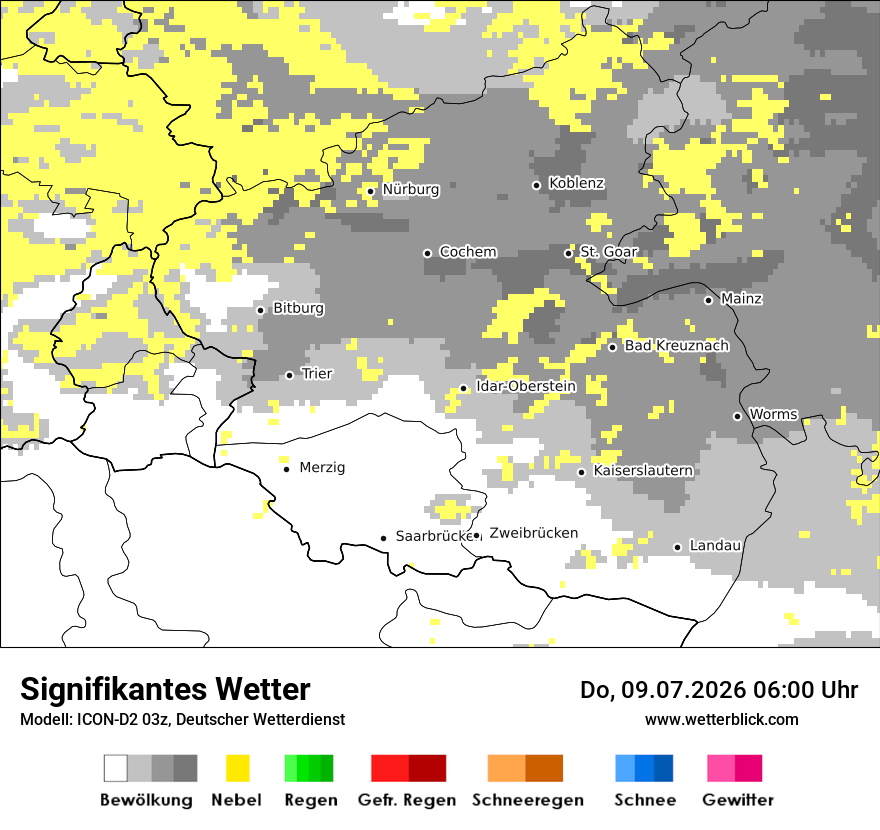 Signifikantes Wetter