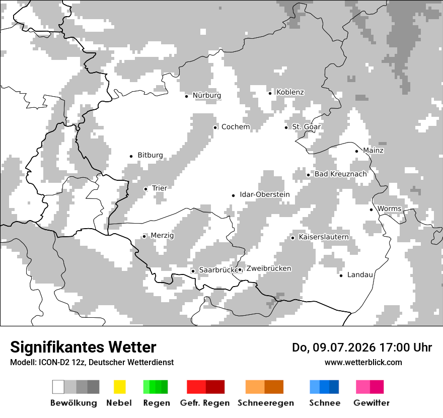 Signifikantes Wetter