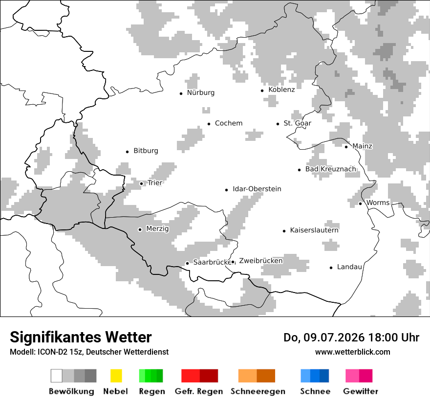Signifikantes Wetter