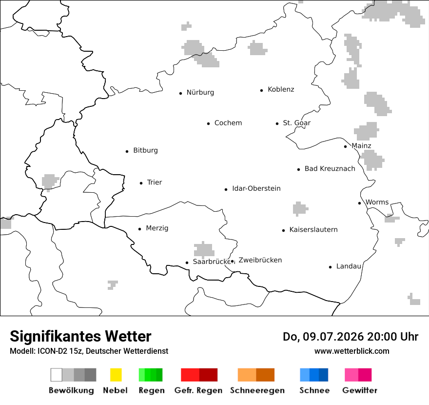 Signifikantes Wetter