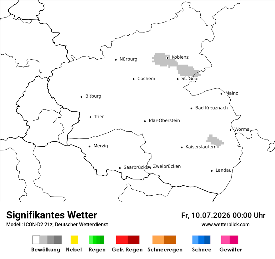 Signifikantes Wetter