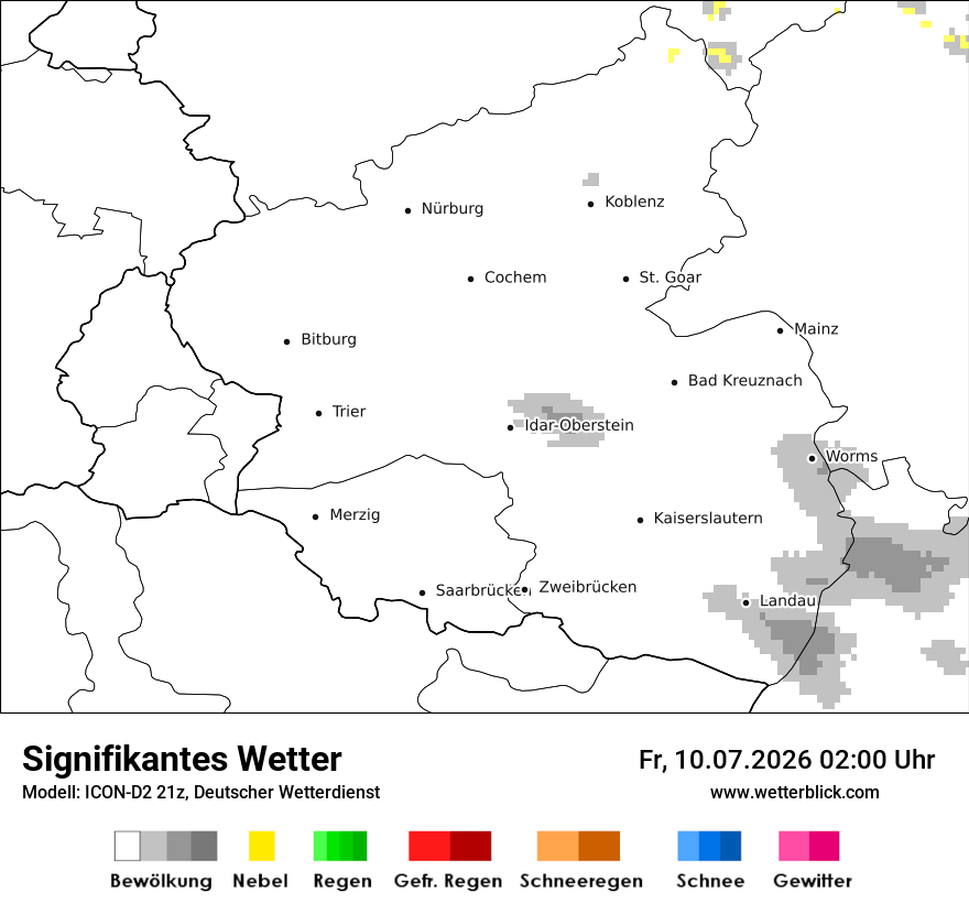 Signifikantes Wetter