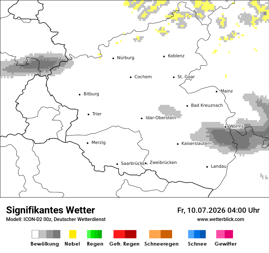 Signifikantes Wetter
