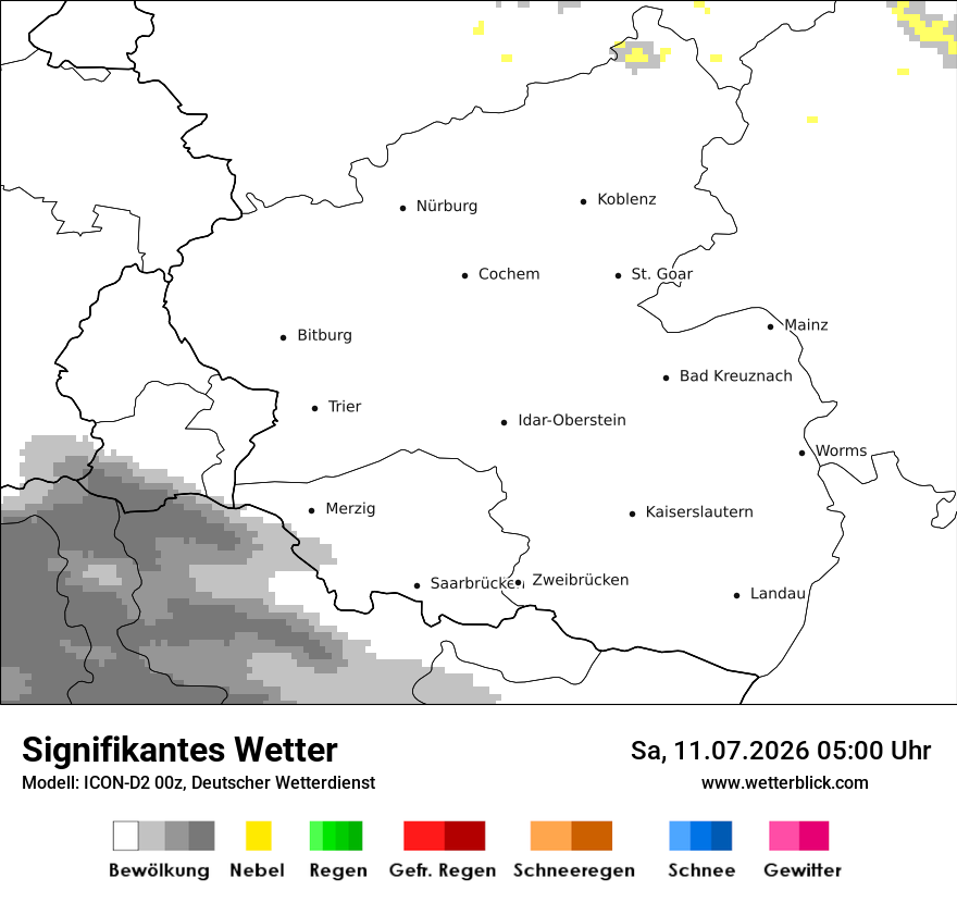 Signifikantes Wetter