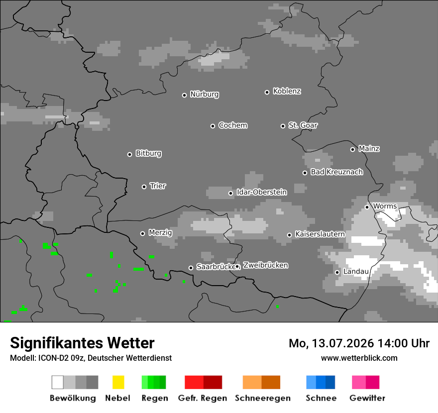 Signifikantes Wetter