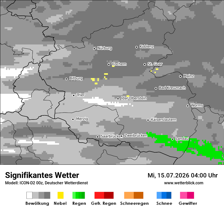 Signifikantes Wetter