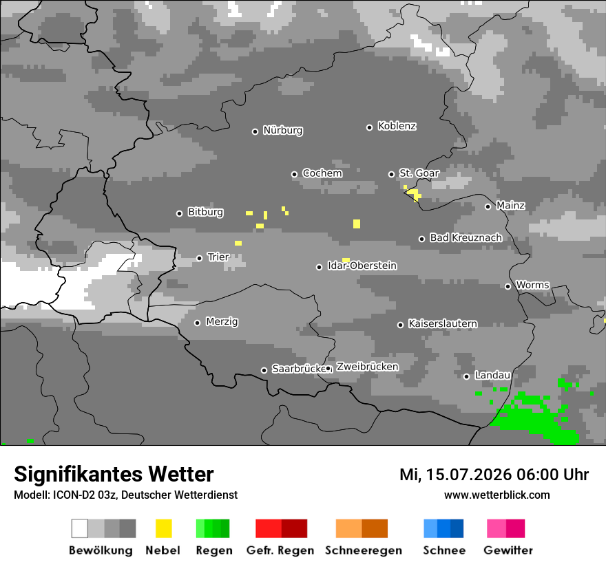 Signifikantes Wetter