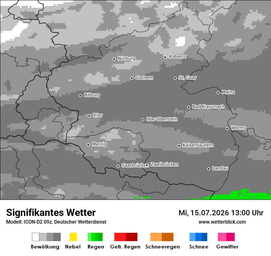 Signifikantes Wetter