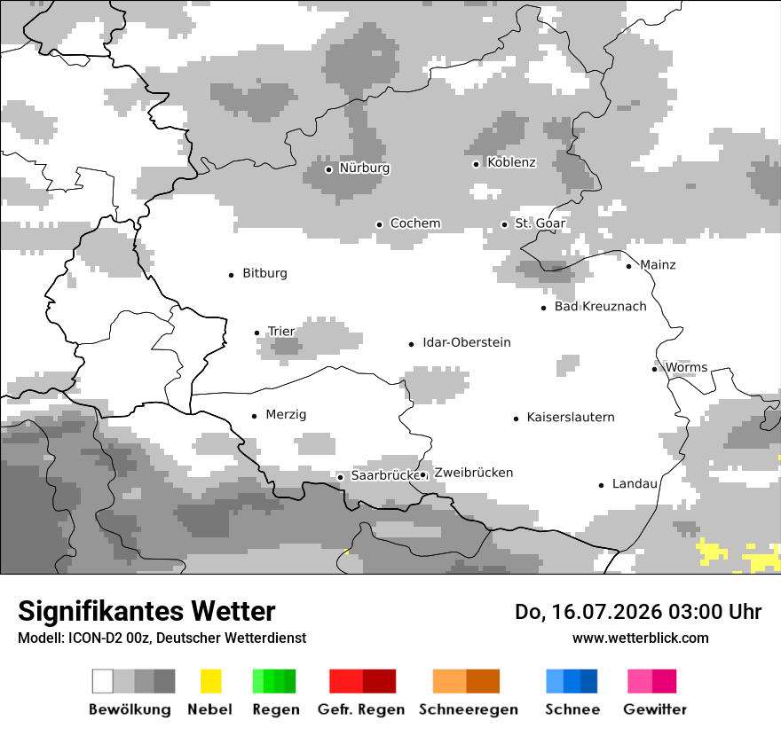 Signifikantes Wetter
