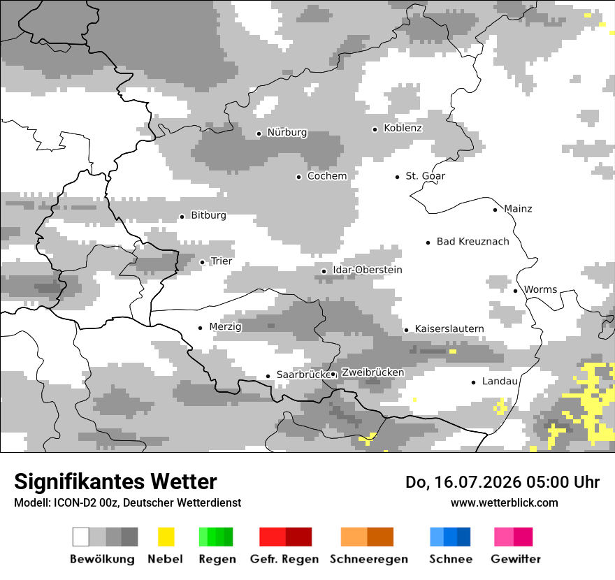 Signifikantes Wetter