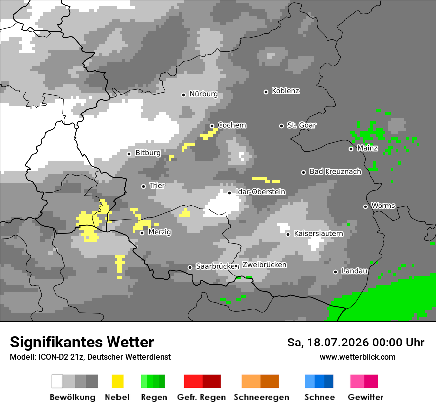 Signifikantes Wetter