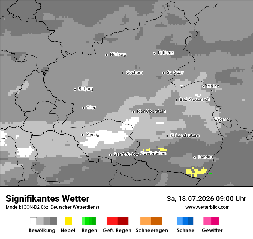 Signifikantes Wetter