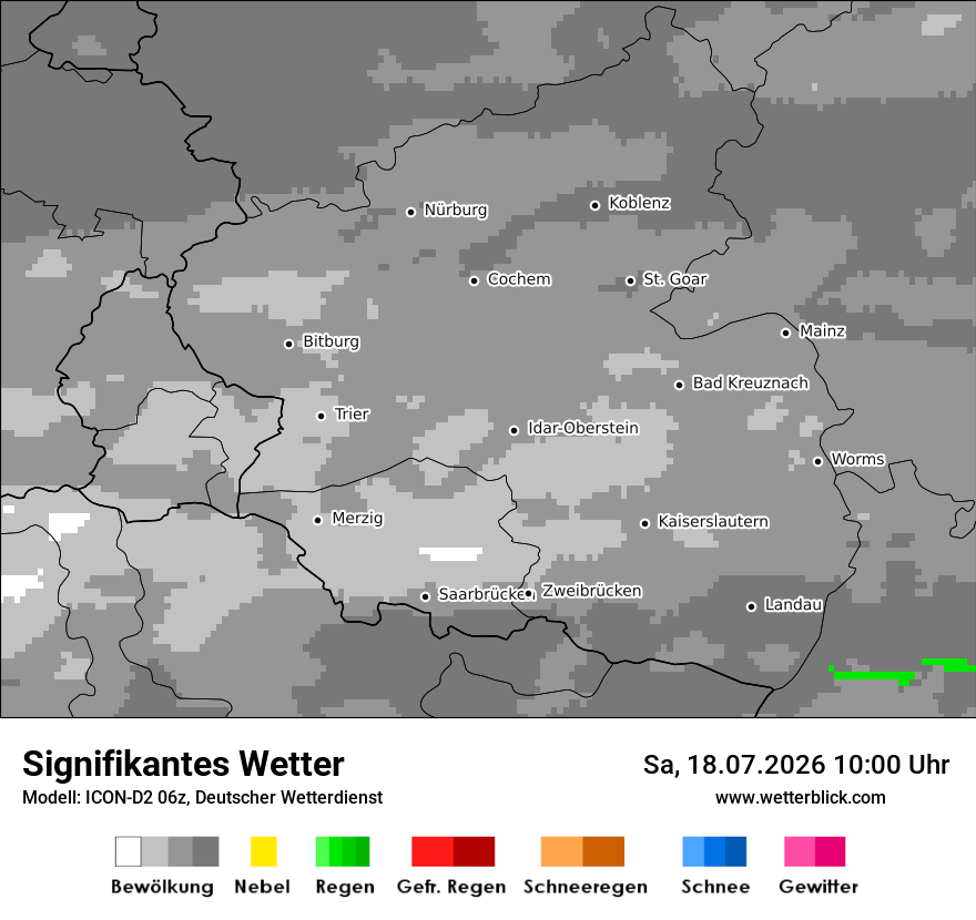Signifikantes Wetter