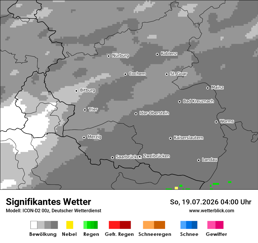 Signifikantes Wetter