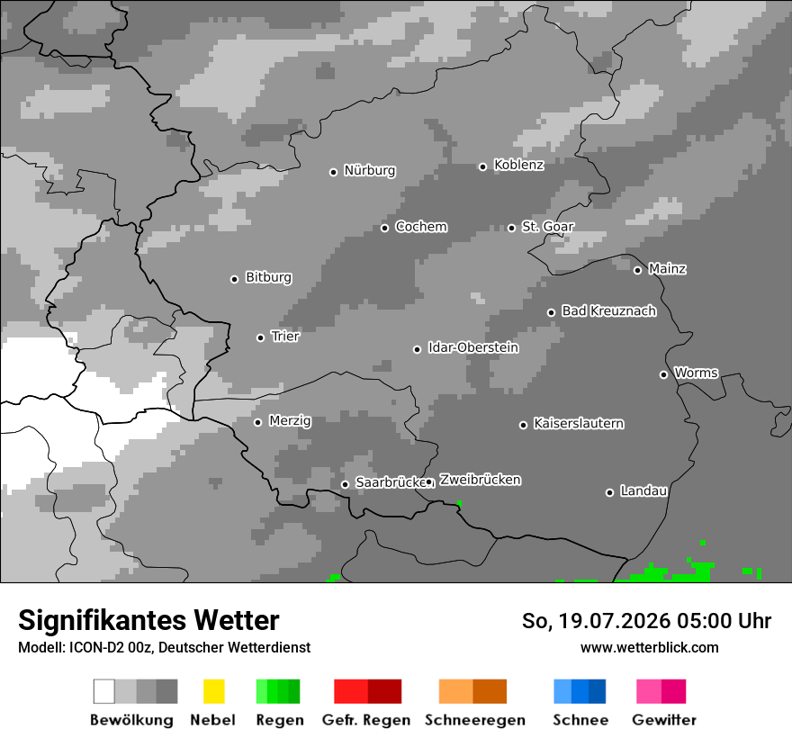 Signifikantes Wetter