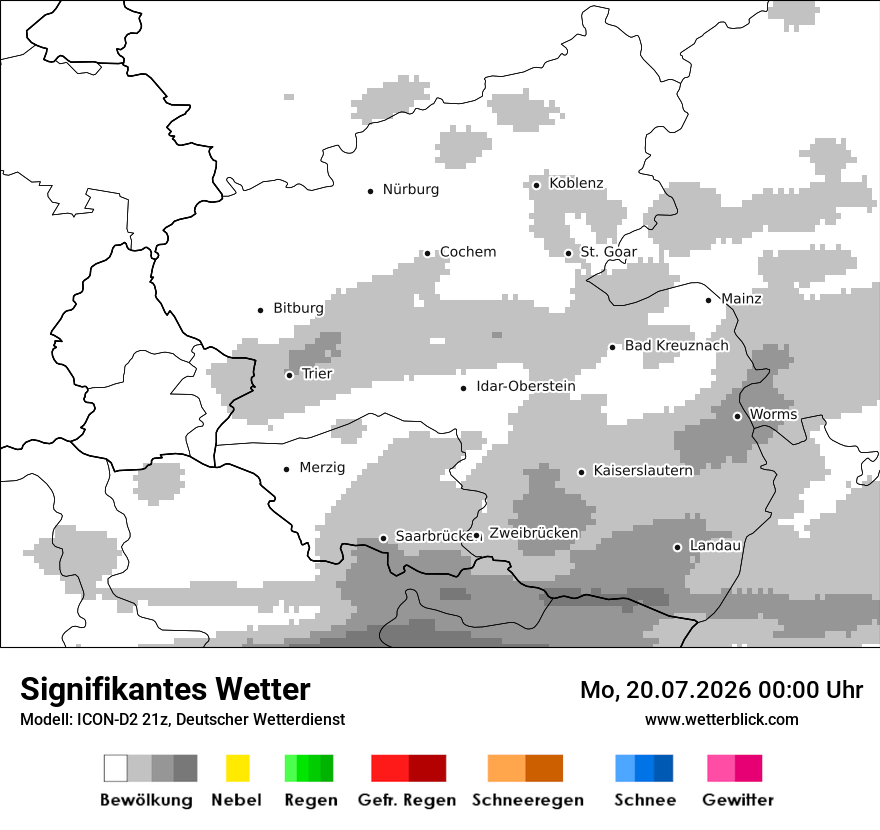 Signifikantes Wetter