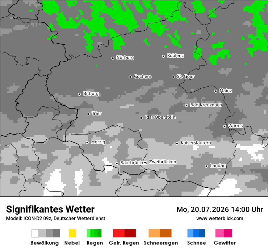 Signifikantes Wetter