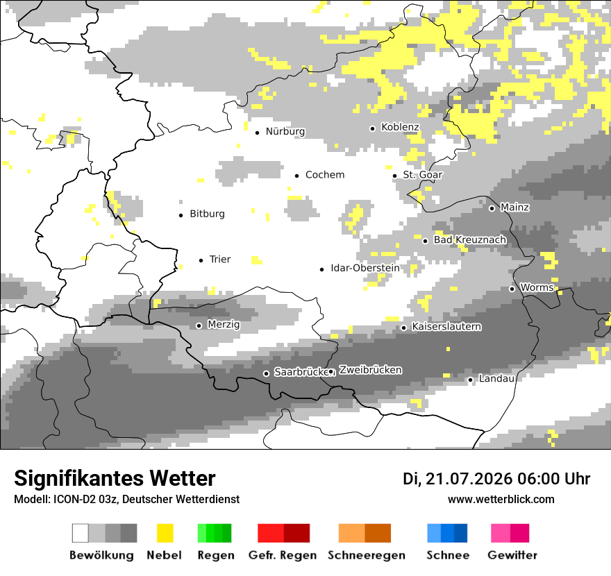 Signifikantes Wetter