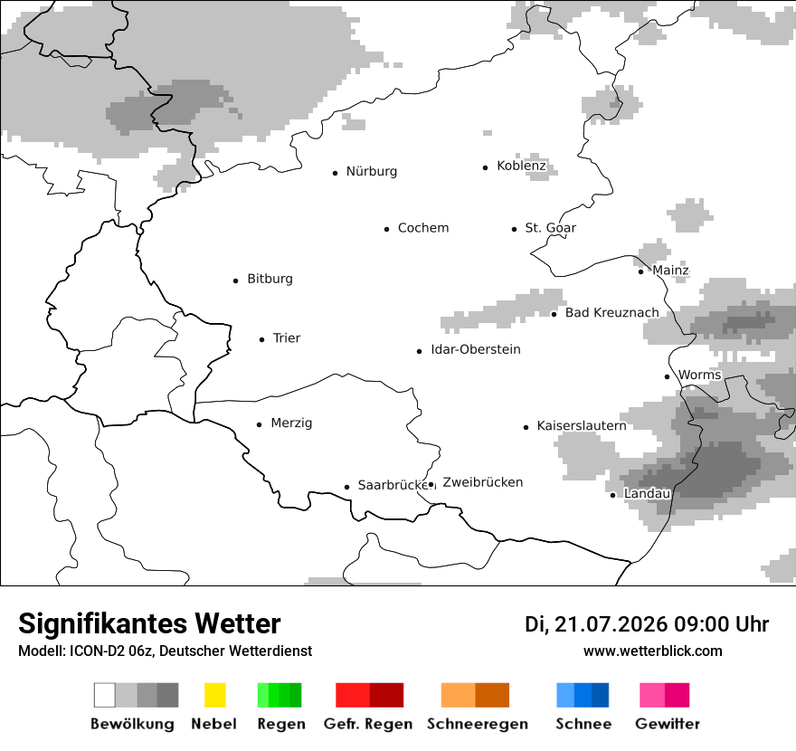 Signifikantes Wetter