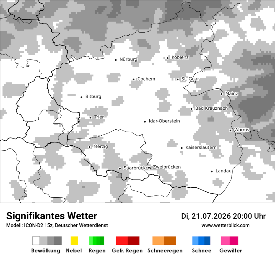 Signifikantes Wetter