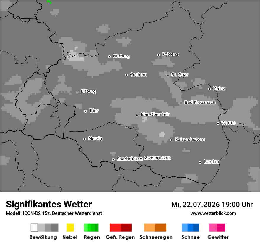 Signifikantes Wetter
