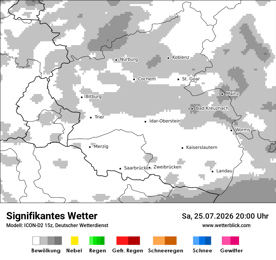 Signifikantes Wetter