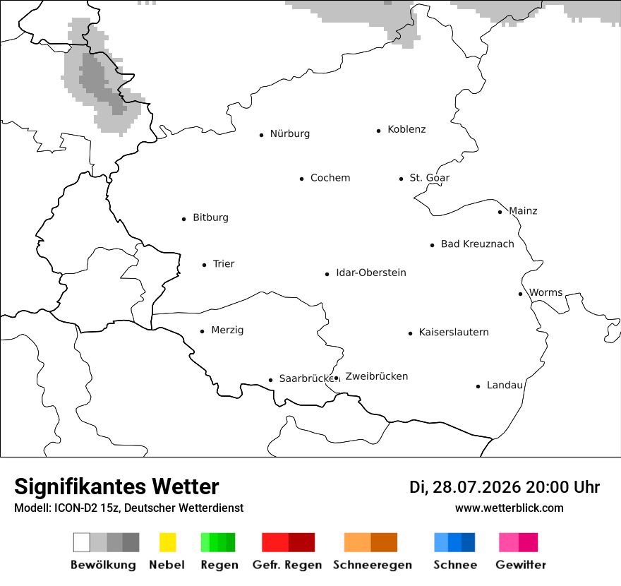 Signifikantes Wetter