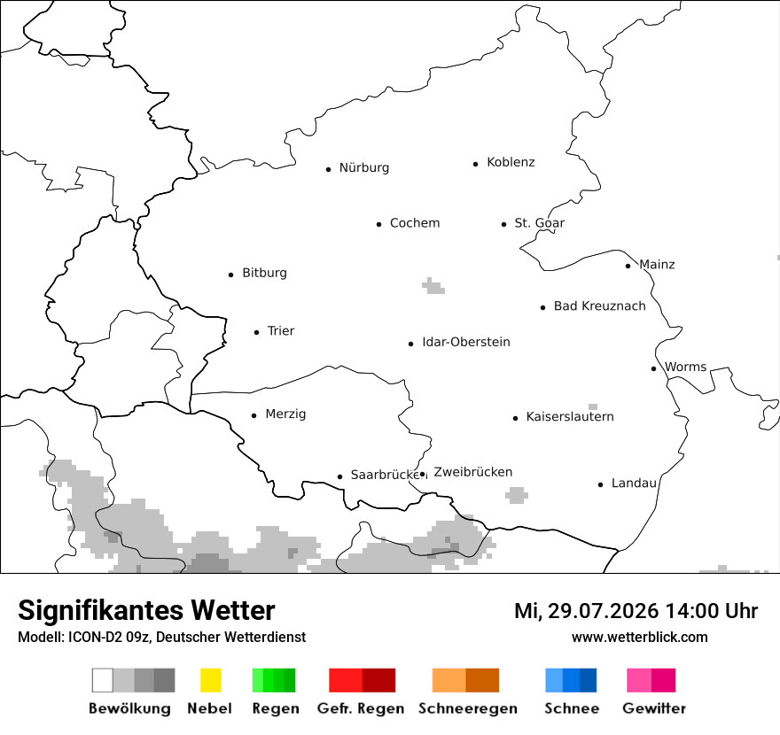 Signifikantes Wetter