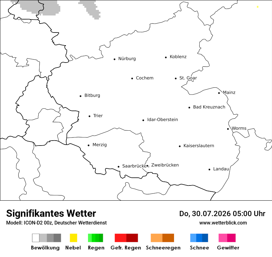 Signifikantes Wetter